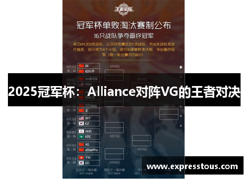 2025冠军杯：Alliance对阵VG的王者对决